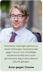 Bild: Arne Frankenstein gegen Corona 