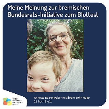 Annette Reisenweber mit ihrem Sohn Hugo