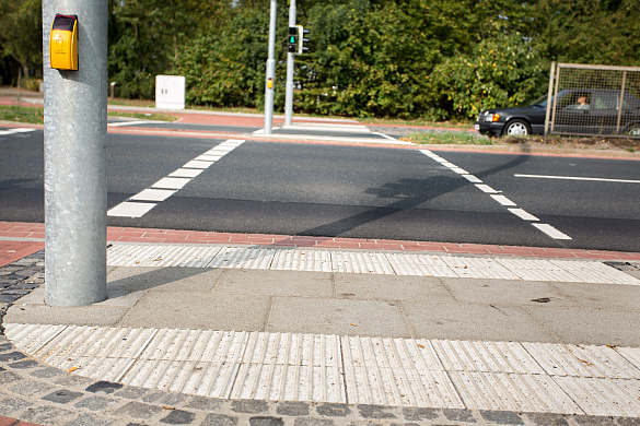 Blindenleitsystem an einer Ampel