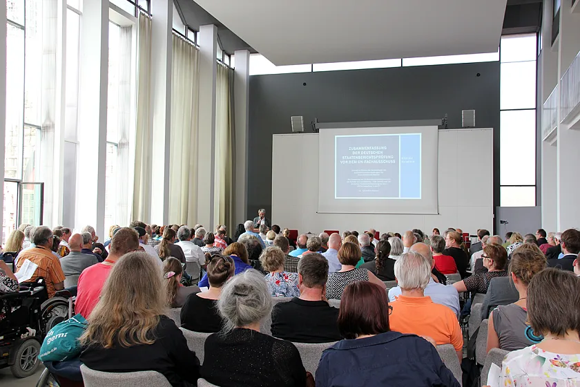 Ein Blick in den Festsaal der Bürgerschaft - Foto: Katharina Bünn