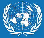 Flagge der Vereinten Nationen