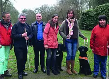 Gruppenbild (v.r.n.l. Birgit Rust, Sylke Reinhard, Marion Kohlheim, Ingo Heuermann, Joachim Steinbrück, Miriam Kayser)
