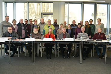 Gruppenfoto des Landesteilhabebeirats im Februar 2019