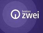 Auf dem Bild ist das Bremen Zwei Logo zu sehen.