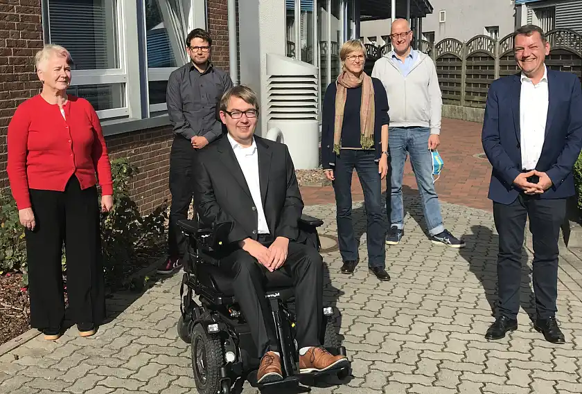 Teilnehmer*innen des Austausch in den Elbe Weser Welten im Oktober 2020