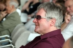 Ein Blick in die erste Reihe - Joachim Steinbrück während der Veranstaltung