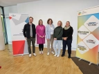 Jan Sebastian Stegen, Erla Kück, Ulrike Peter, Christine Selke, Birgit Scheer auf der Bühne