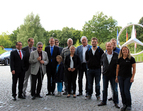 Besuch bei Mercedes-Benz - Gruppenfoto