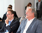 Besuch bei Mercedes-Benz - Senator Martin Günthner und Alfons Adam