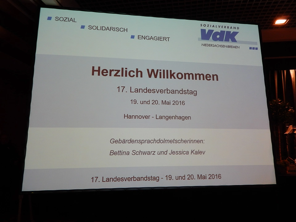 Titelbild des Verbandstags - Foto B&uuml;ro LBB