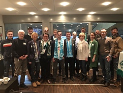 Gruppenfoto im Rahmen des Werder-Inklusionsspieltags