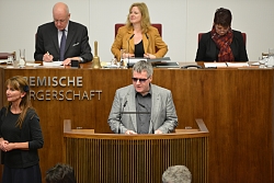 Foto: Bremische Bürgerschaft - Auch der Landesbehindertenbeauftragte sprach während der Debatte