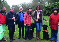 Gruppenbild v.r.n.l.: Birgit Rust, Sylke Reinhard, Marion Kohlheim, Ingo Heuermann, Joachim Steinbrück, Miriam Kayser)