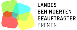 Abgebildet ist das Logo des Landesbehindertenbeauftragten der Freien Hansestadt Bremen. 